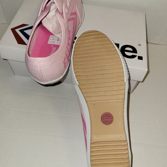 FEIYUE FE LO Plain Canvas Women Style F20034W-pink fuchsia gum size /10 Cod1023 - Picture 4 of 5